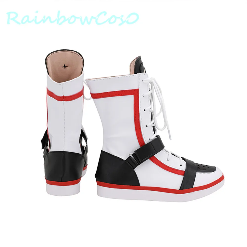 Twisted-Wonderland zagiddle Ace Deucc Deuce Spade Trey Clover Cater Обувь для косплея Сапоги Хэллоуин RainbowCos0 W978