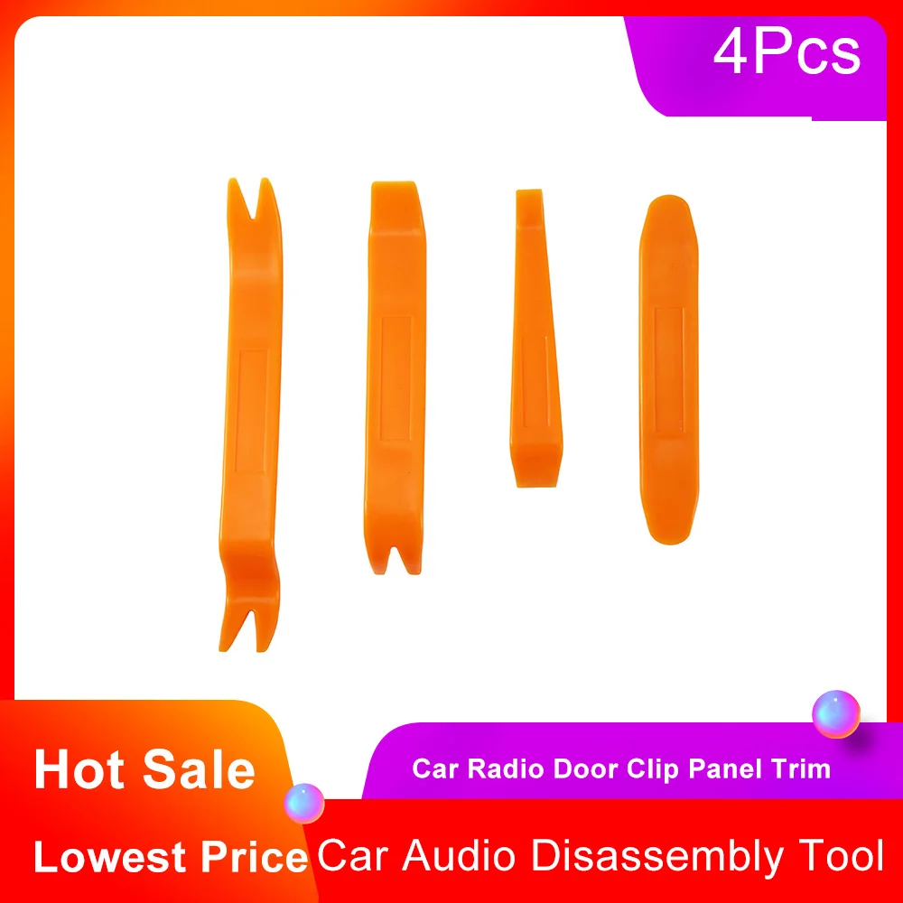 4 шт. инструмент для разборки автомобильной аудиосистемы автомобильный