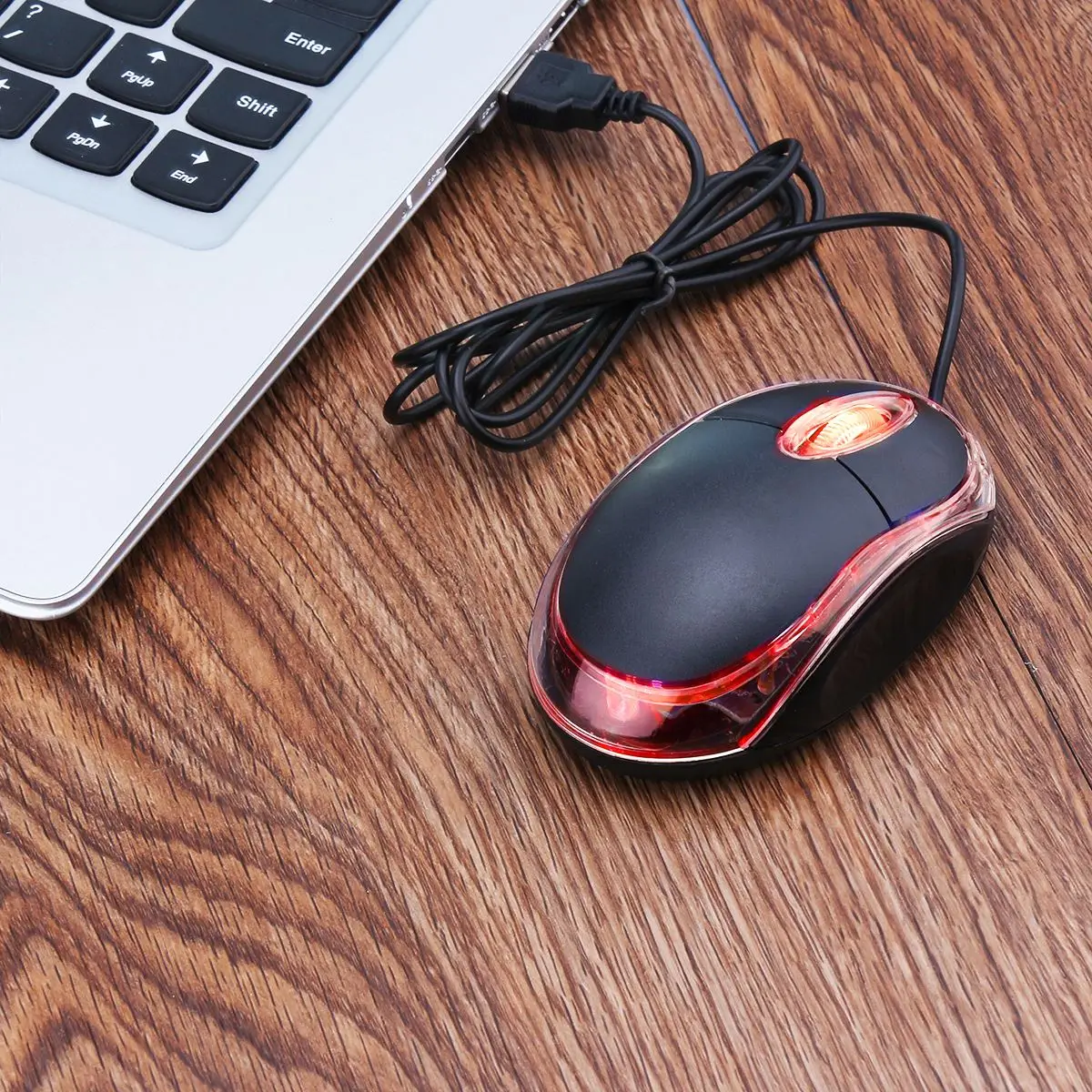 Проводной 3 кнопочный Plug & Play Мышь 3D USB 1200 точек/дюйм оптический прокрутки мыши