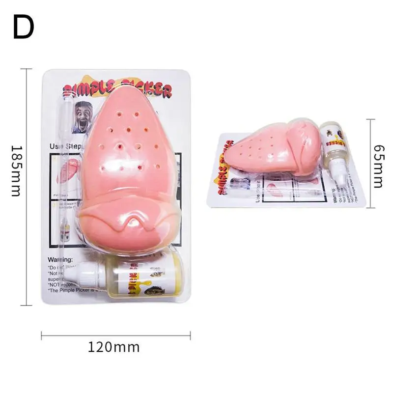 

Stress Relief Toys Squeeze Acne Toy Peach Popping Popper Remover Stop Picking Your Face Pimple Picking Your Face Family Party