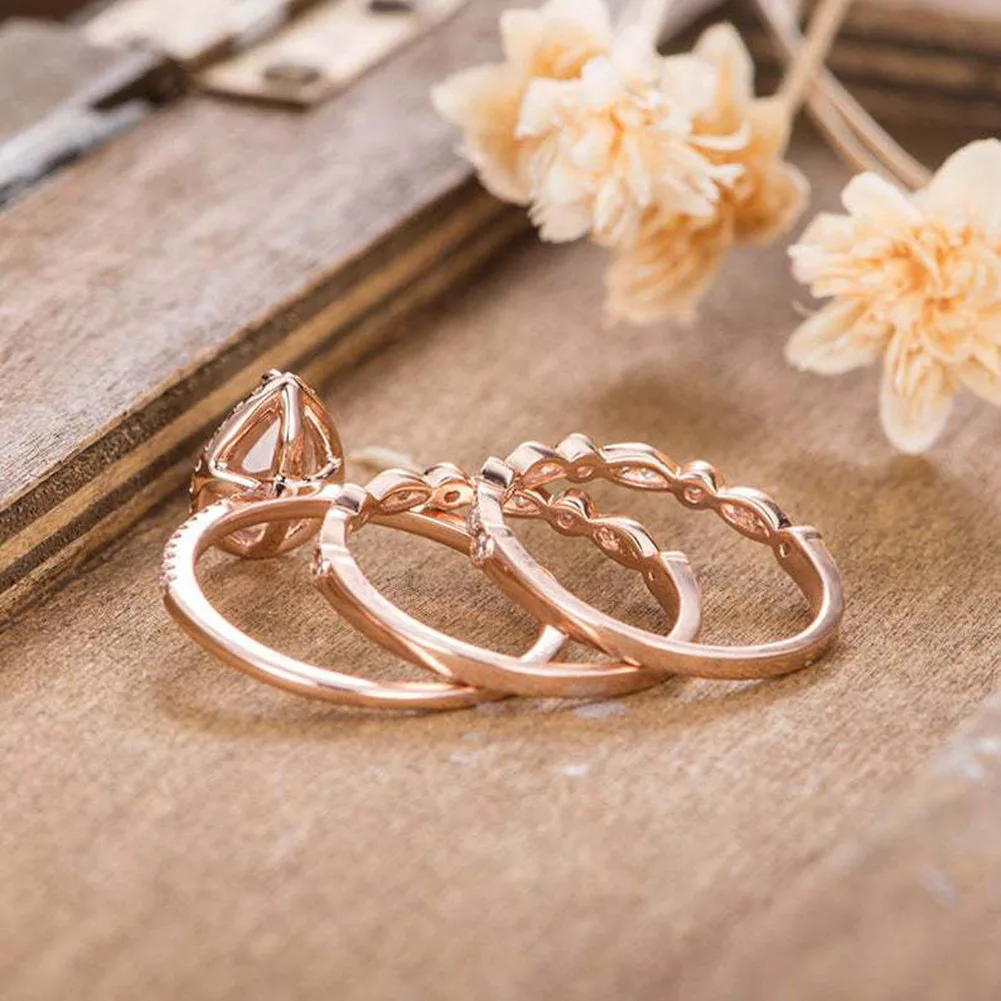 3 шт./компл. женские украшения в форме груши | Украшения и аксессуары