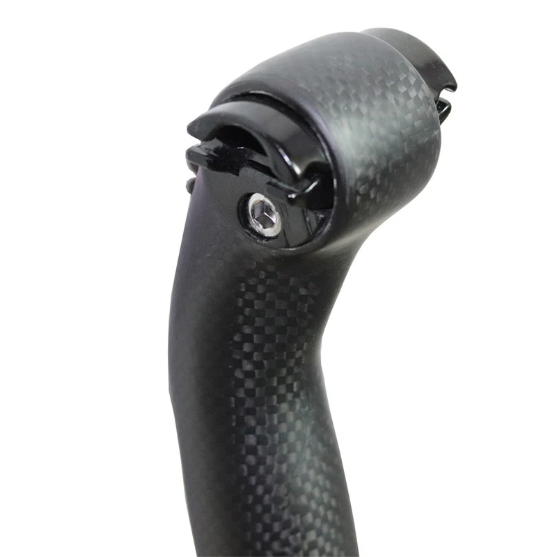 TWTOPSE 260 г углеродного волокна офсетная печать неудачу велосипедный Подседельный