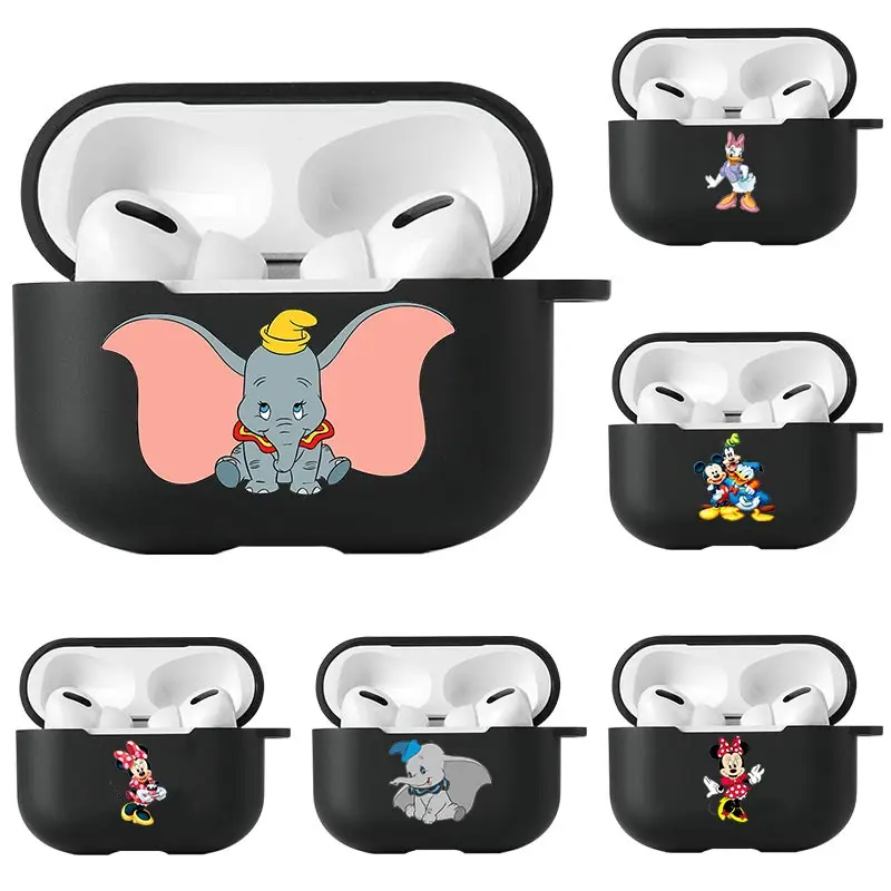 

Чехол для наушников AirPods Pro, чехол для наушников с Bluetooth, чехол для наушников Apple Air Pods Pro, чехол для Диснея, Микки Маус и Дамбо