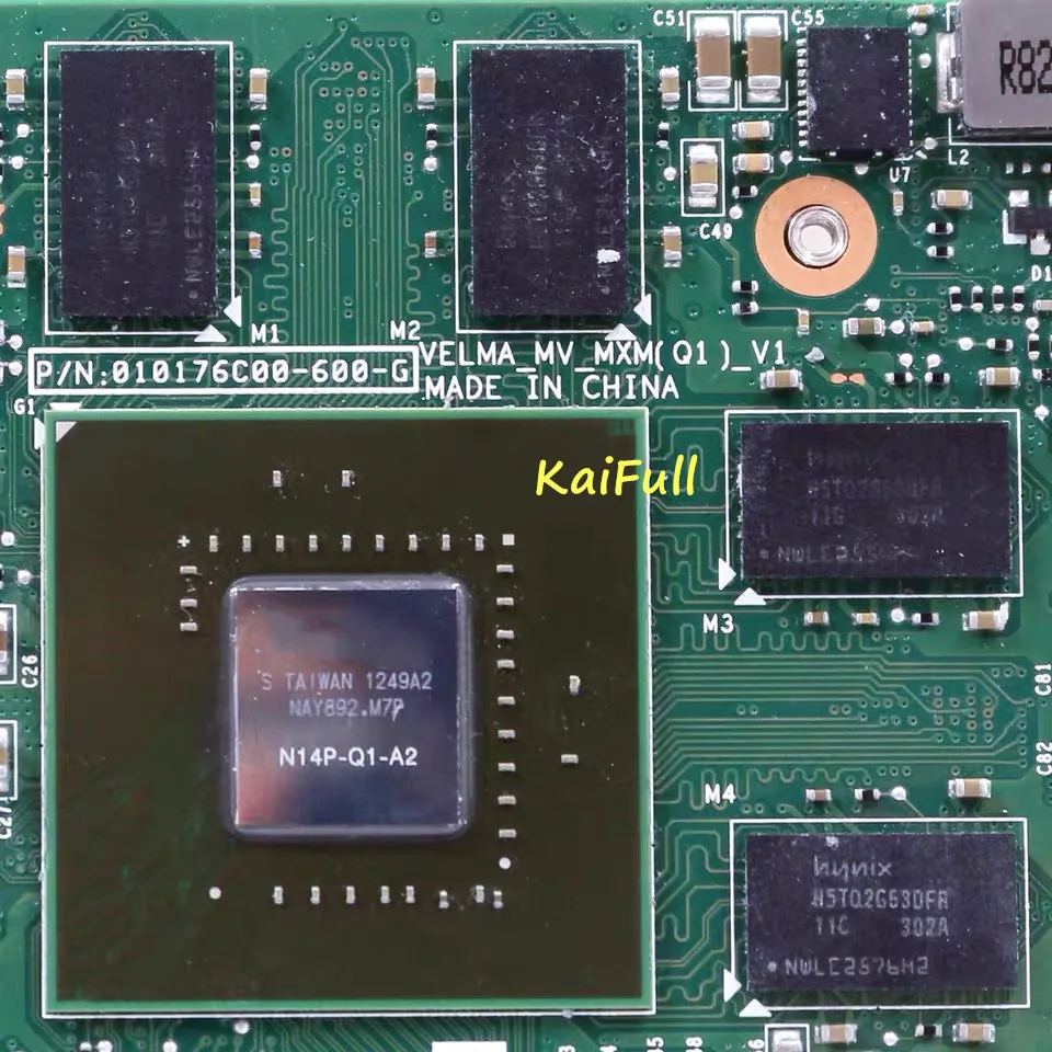 Оригинальная видеокарта K1000M K 1000M для HP EliteBook DDR3 VGA 8740 Вт 8760 8540 8560 Dell M4700 M4800 100%