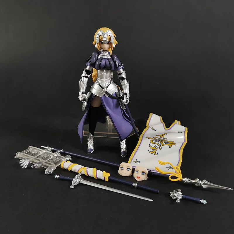 Фигурка саблей Лилия Figma Fate/Grand Order 390 Жанна д/АРК EX-038 Коллекционная модель игрушки