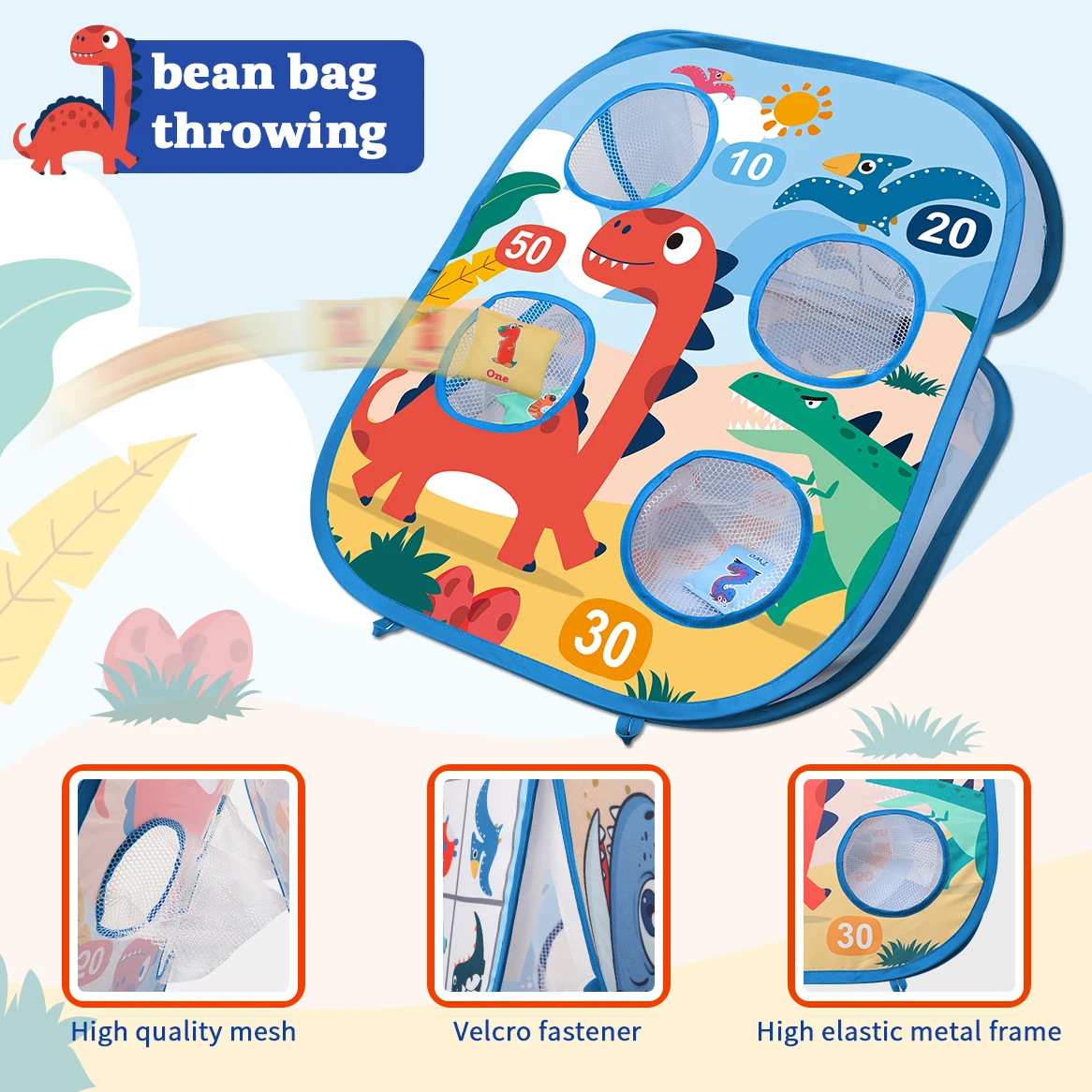 3 в 1 уличный сад горячий метательный мешок липкий мяч игра мишень Дротика