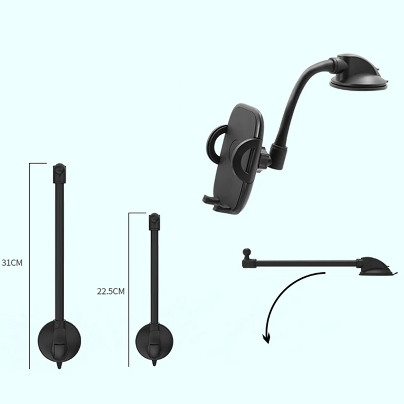 car dashboard windshield mobile phone stand no magnetic phone holder gps mount support free global shipping