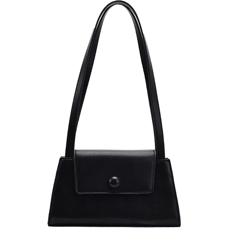 

Vintage Square Armpit bag 2020 Fashion New Quality PU Leather Women's Designer Handbag Solid color High capacity Shoulder Bags