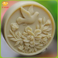 lxyy peace pigeon soap molds free silicone handmade candle silicone moulds