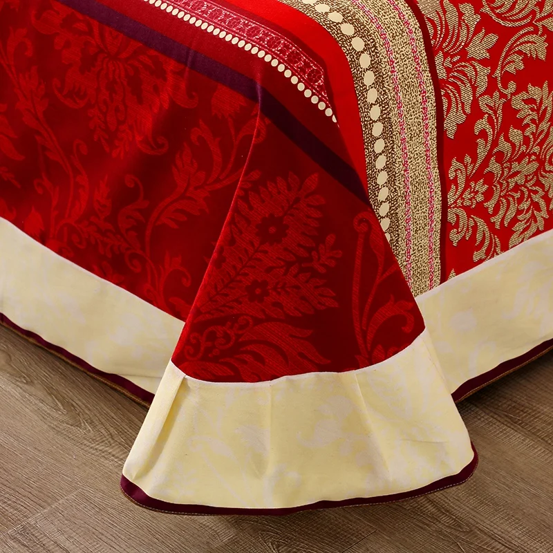 

100% Thicken Bed linen cotton Bedspread on the bed printing linens Bedspreads for bed flat sheet mattresses Bed covers bed plaid