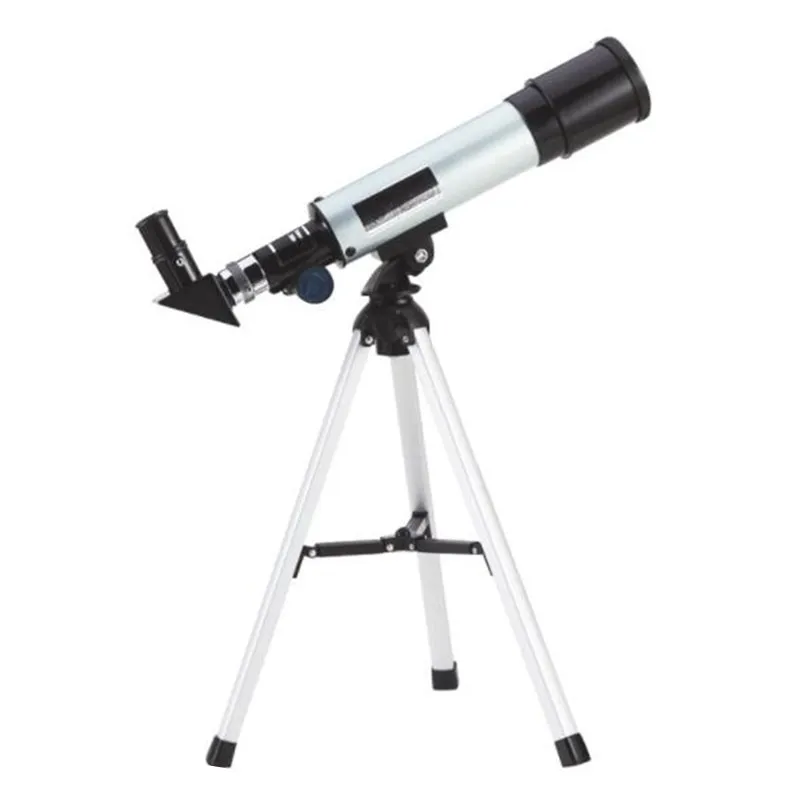 F36050M Astronomical Telescope With Portable Tripod Monocular Zoom Telescope Spotting Scope for Watching Moon Stars Bird