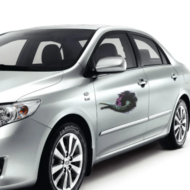 

Car Stickers Personalized Snake Tail PVC Material Stickers Wall Stickers Self-adhesive Decoration Foreign Trade PVC New