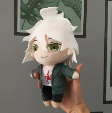 Mu&ntilde;eco de juguete de peluche de 20cm para ni&ntilde;os, mu&ntilde;eco de peluche de Anime, Kokichi, Oma, Nagito, Komaeda-5