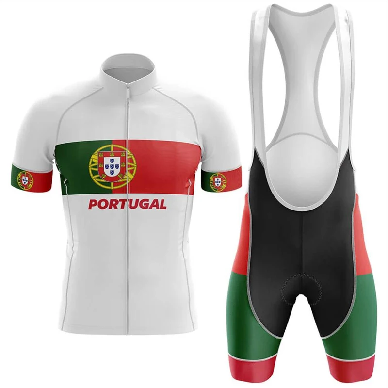 2020 Portugal Pro Велоспорт Джерси комплект летняя одежда для велоспорта Одежда горного