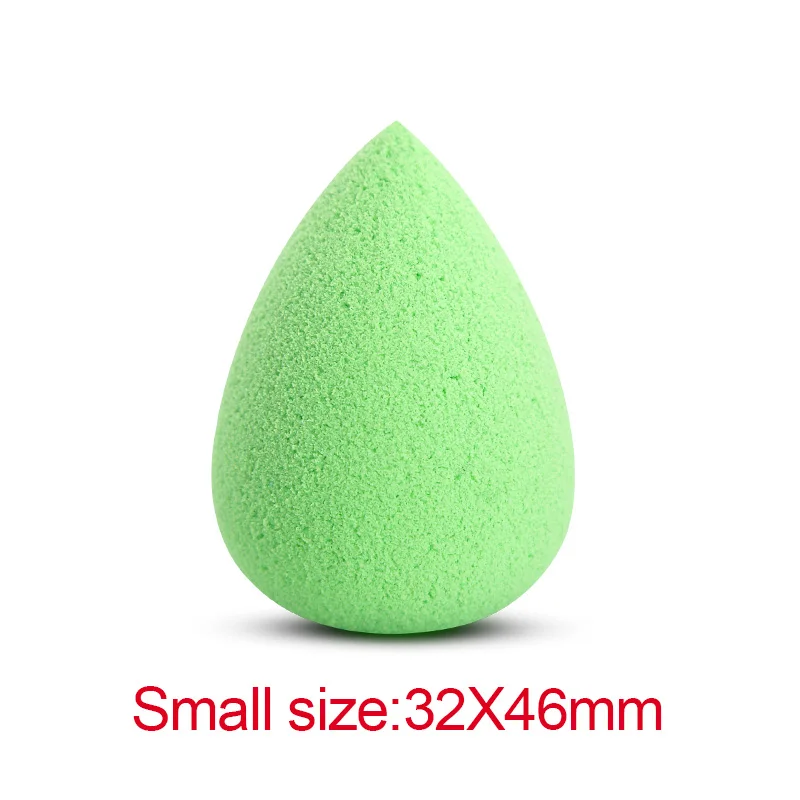 Small Green Cocute beauty губка для макияжа пудра пуховка гладкая основа для Макияжа Губки для леди Макияж Губка Высокое качество косметическая пуховка цвета инструмент - Цвет: Small Green