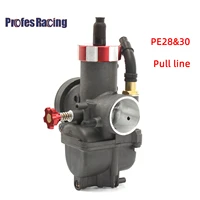 pe28 28mm pe30 30mm performance racing carburetor pull the damper for motorcycle moped scooter pit dirt bike atv quad