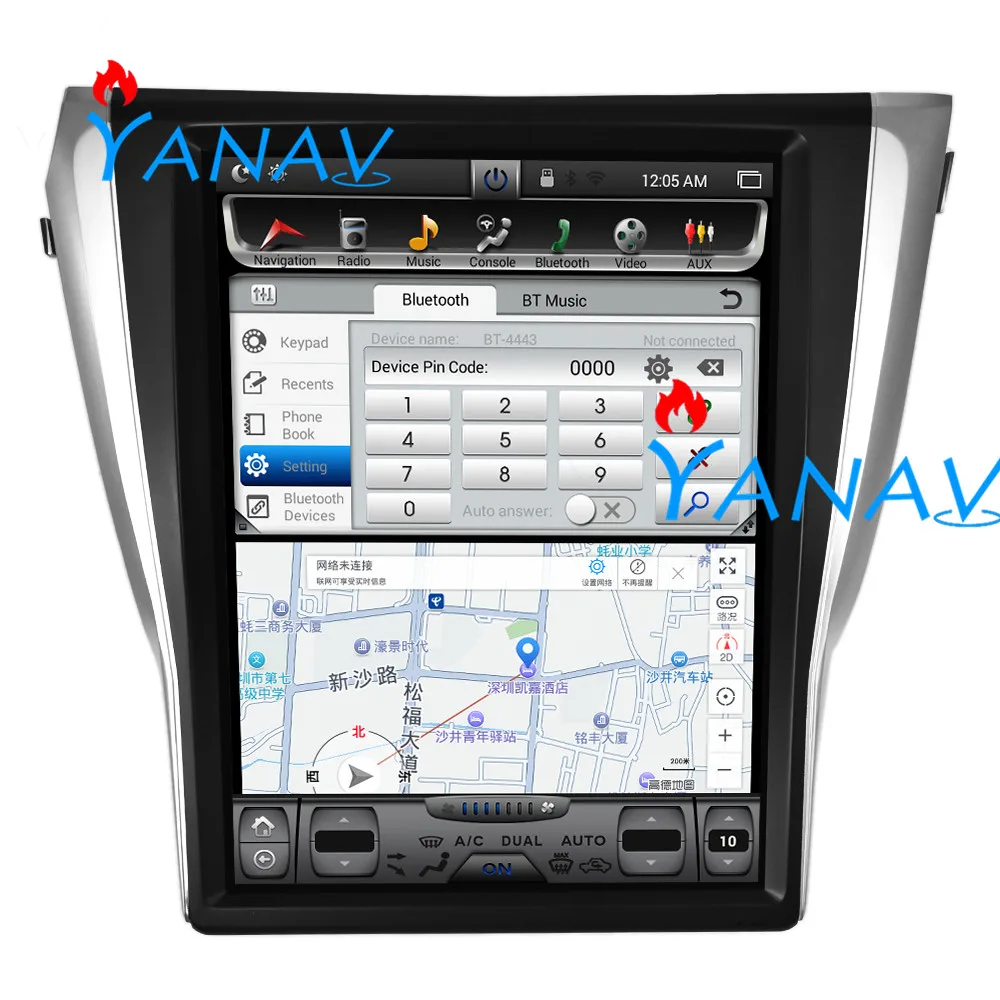 

tasla style vertical touch screen 15 inch car GPS navigation For-Nissan X-TRAIL 2013 2014 2015 2016 2017 2018 multimedia player