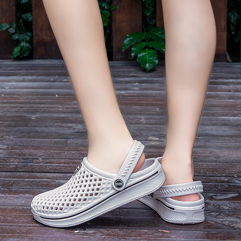 Мужские летние пляжные туфли PUPUDA лоферы удобные тапочки для улицы легкие