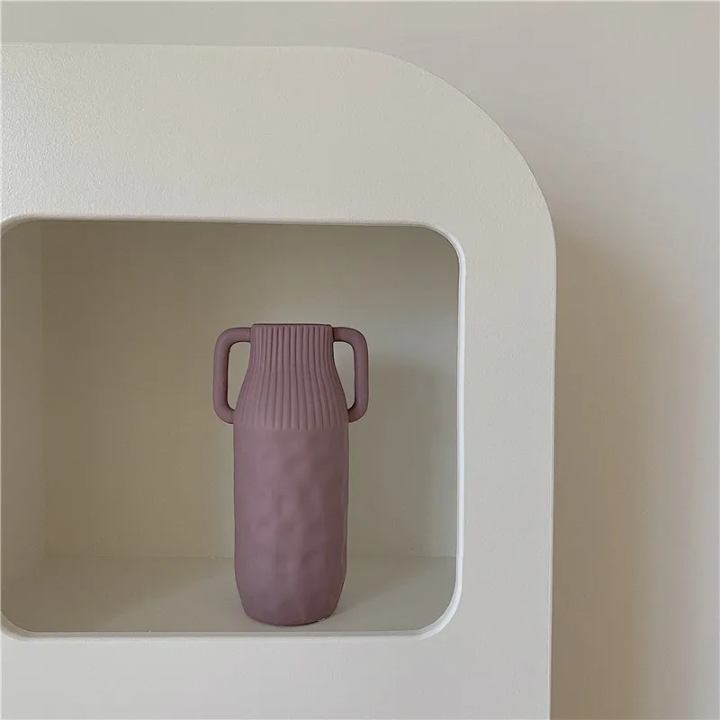 

Creative Nordic Vases Minimalistic Abstract Flower Arrangements Flower Vase Ceramics Ornaments Huis Decoratie Home Decor DI50HP