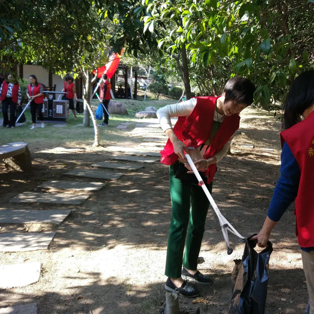 

1Pc Aluminum Alloy Leaves Clip Practical Trash Picker Multipurpose Trash Clamp