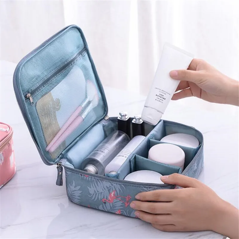 Вместительная дорожная косметичка водонепроницаемый портативный органайзер