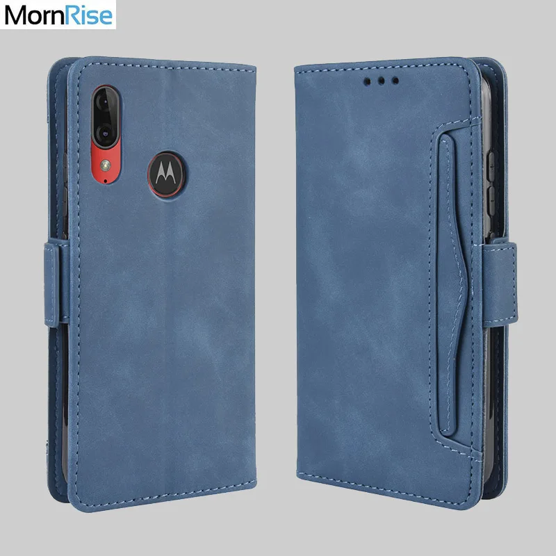 Чехол-Кошелек для Motorola MOTO E6 Plus магнитный чехол-книжка E6S держатель фото карт