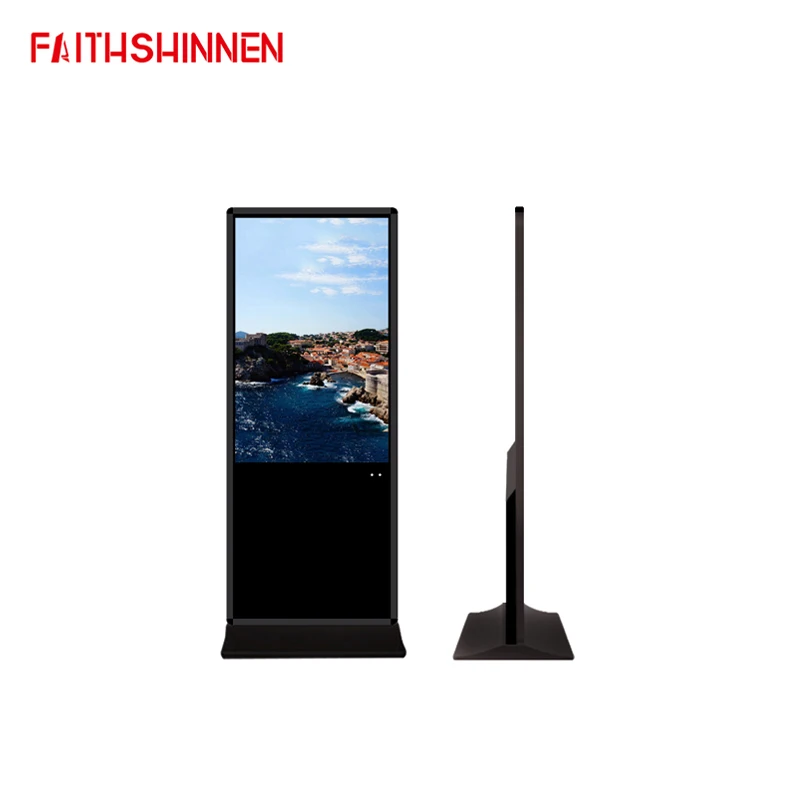 55 дюймовый сенсорный экран Windows I7 цифровая вывеска для киоска стенд