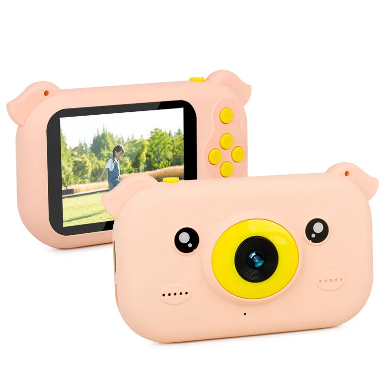 Бесплатная доставка Забавная детская камера 12 МП экран 2 4 дюйма крышка медведя