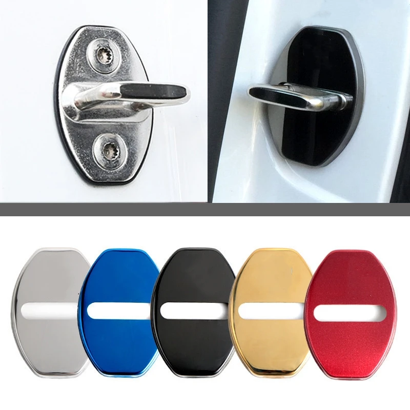 

Car Styling Door Lock Cover Emblems Case For Sline A6L A4L A3 A4 A7 A5 Q3 Q5L Q7 Q2L S4 S5 S6 S7 S8 TT RS3 RS4 Accessories