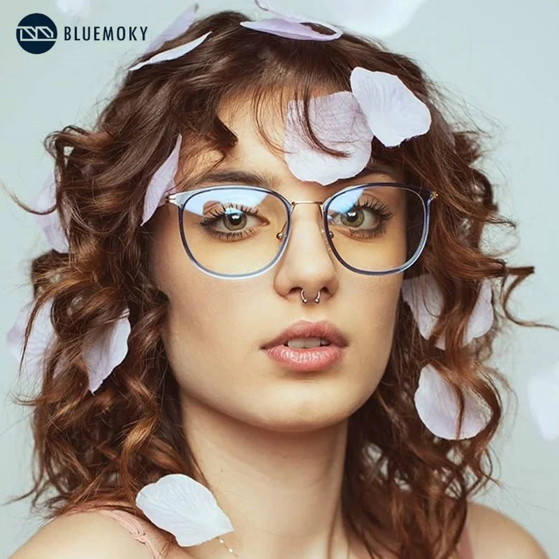 BLUEMOKY солнцезащитные очки &quotкошачий глаз&quot оправ для Для женщин антибликовыми