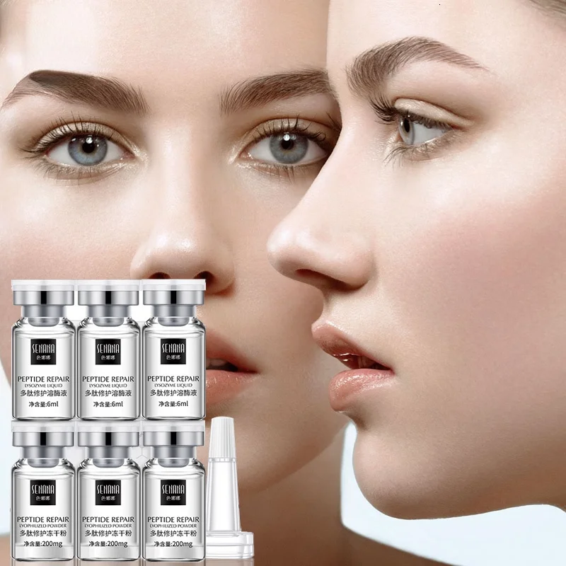 

Peptide Lyophilized Powder Serum Acne Pimples Acne print Treatment Moisturizing Whitening Anti-wrinkle Nourish Skin Care