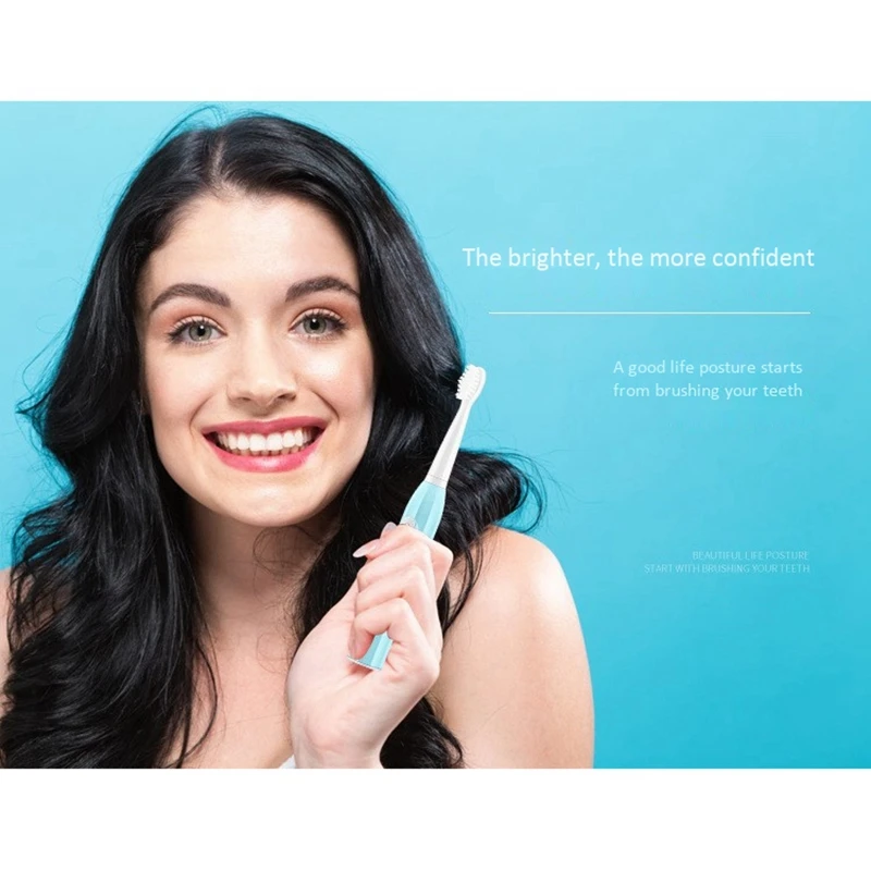 

Sonic Electric Toothbrush Ultrasonic Automatic Tooth Brush Waterproof Cleaning USB Rechargeable