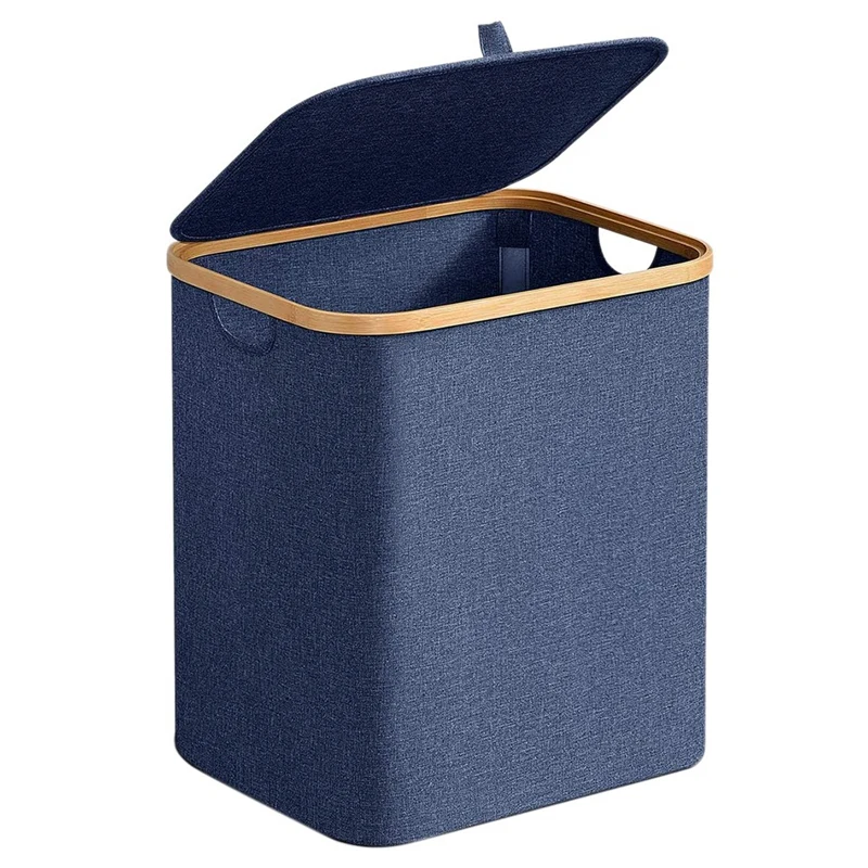 

Household Foldable Laundry Storage Basket Laundry Basket with Removable Liner, Dirty Clothes Hamper with Handles