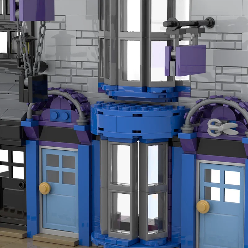 

931PCS Citys Stree View Series House Architecture Building Blocks Set Toys Bricks Diy Kids Toy Educational Birthday Gift Kids