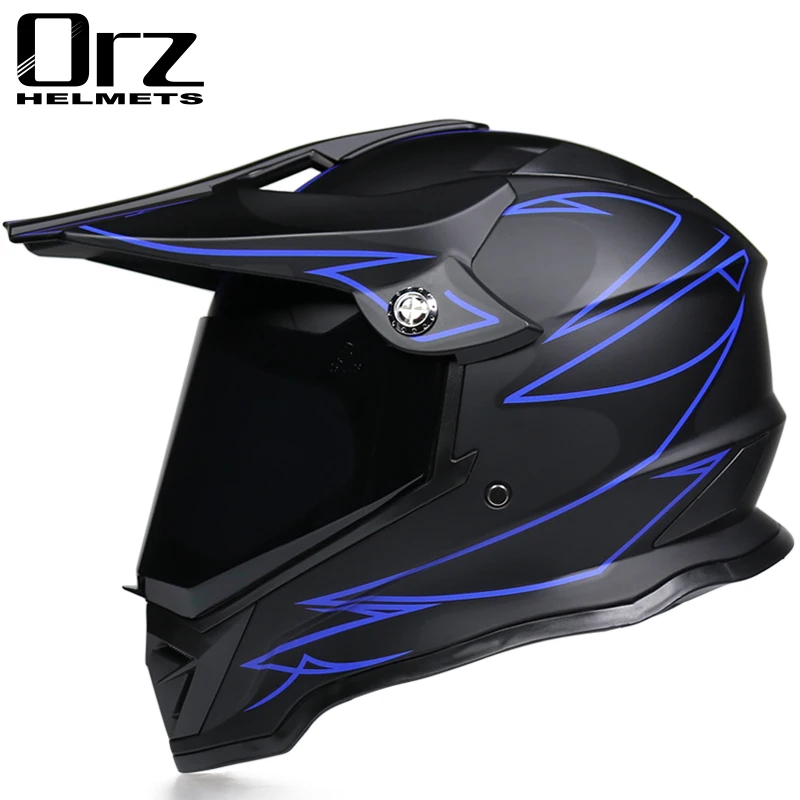 Новый внедорожный мотоциклетный шлем для мужчин и женщин мотокросса с полным