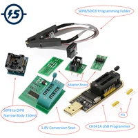ch341a programmer kit test clipdip 8sop 8 for 8pin universal clip 1 8v socket