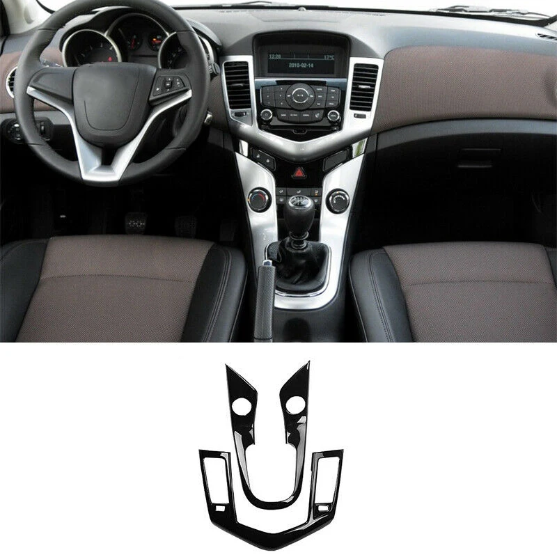 

Car Central Console Frame Cover Stickers for Chevrolet Cruze 2009-2015 MT Auto Accessory