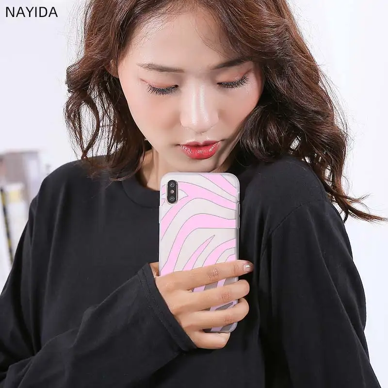 Soft Silicone Redmi Case For Xiaomi 9a 8a 7a 6a 5a 4a 9at 9Prime 9 8 7 6 5 K20Pro Cover zebra stripe | Мобильные телефоны и