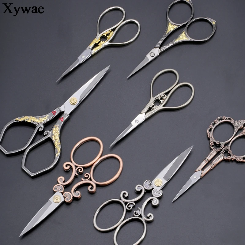 

Vintage Scissors Antique Retro Scissors Embroidery and Sewing Scissors Fabric Needlework Cross Stitch Scissor Tailor Scissors