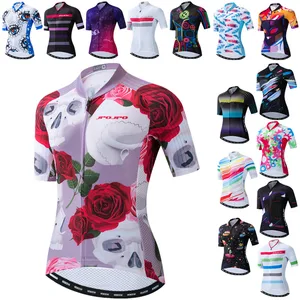 Weimostar Pro Team Cycling Jersey Women Top Quality Cycling Clothing Tops Summer Mountain Bike Jersey Road Bicycle Shirt Ropa
