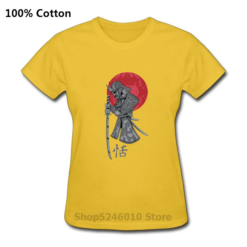 2019 футболка в стиле хип хоп женская с японским принтом самурая Харадзюку уличная