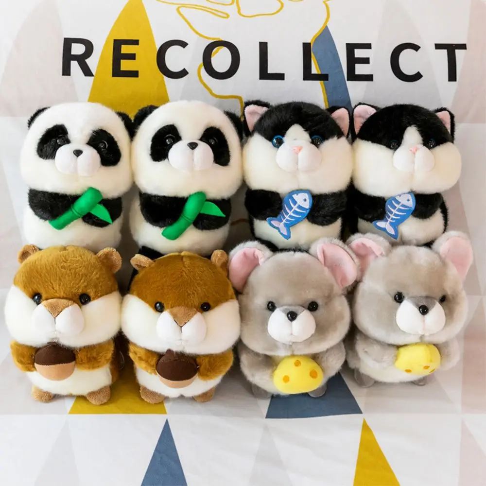 

Cute Hamster Panda Squirrel Home Deco Stuffed Animals Plush Toy Birthday Gift