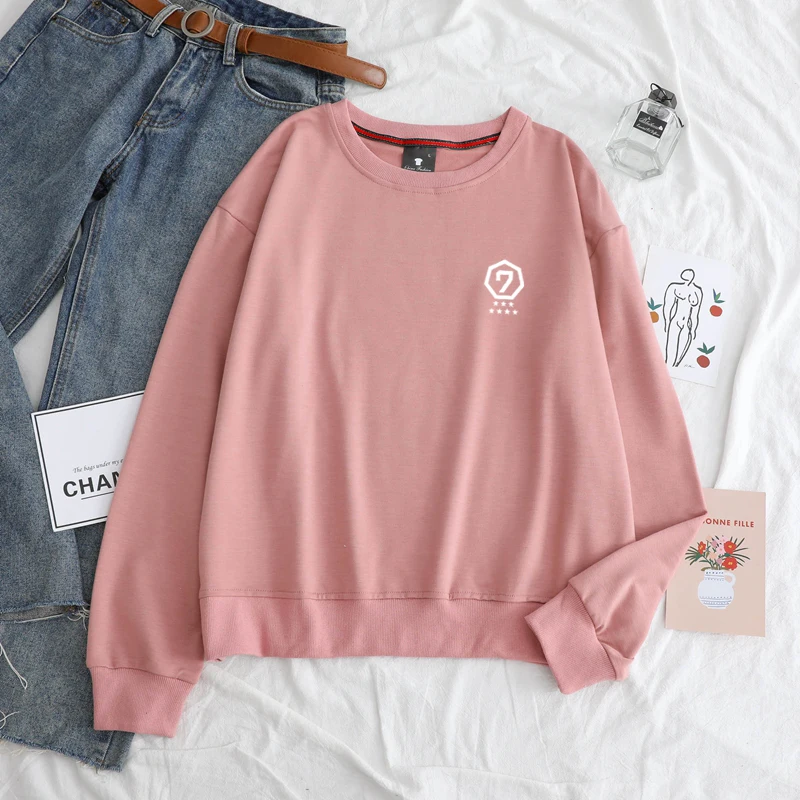 Новинка модные дизайнерские толстовки Kpop GOT7 для мужчин и женщин свитшот без