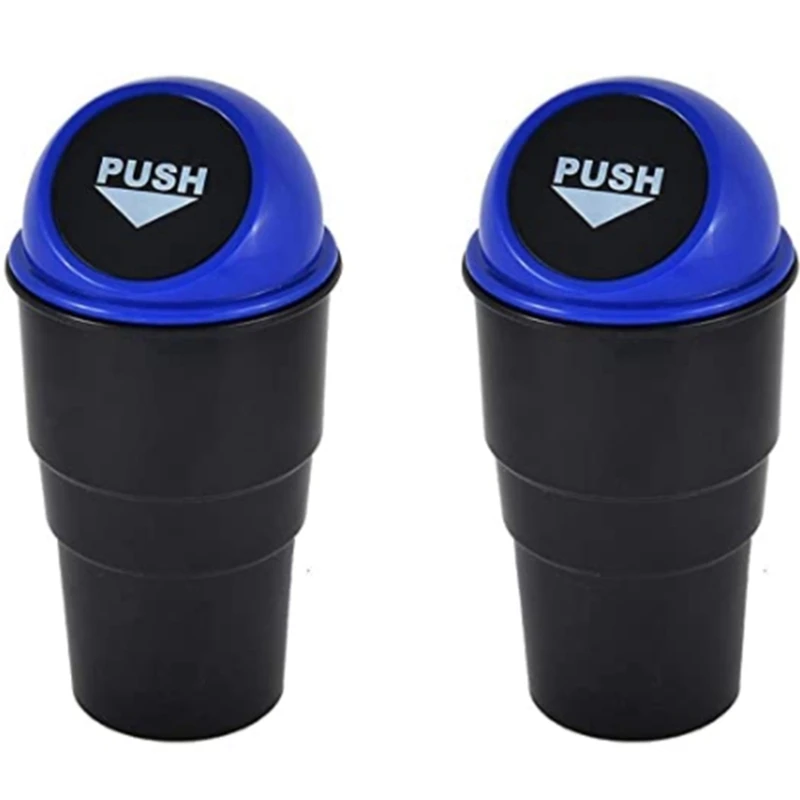 

AU04 -Household and Vehicle Automobile Auto Trash Can Car Interior Storage Bin Portable Trash Can