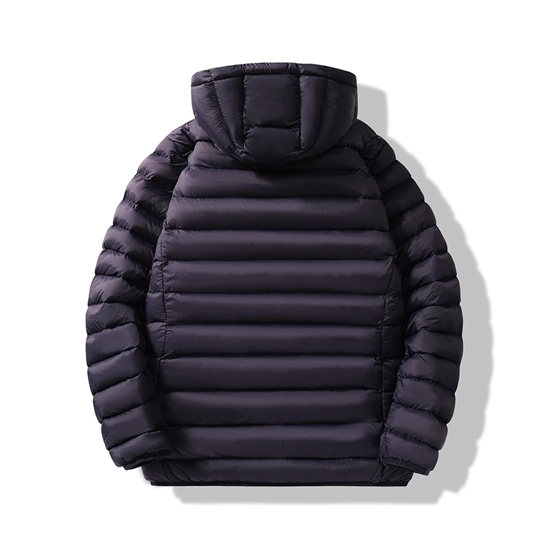 Men's Parkas Winter Fashion Trend Warm All match Long sleeved Jacket Detachable Cap Casual Coats Men Large Size Overcoat Clothes