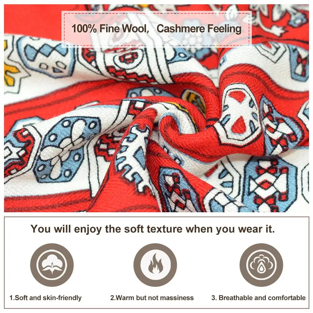 

Fashion Winter Scarf For Women Scarf Cashmere Warm Plaid Pashmina Scarf Luxury Brand Blanket Wraps Female Scarves And Shawls