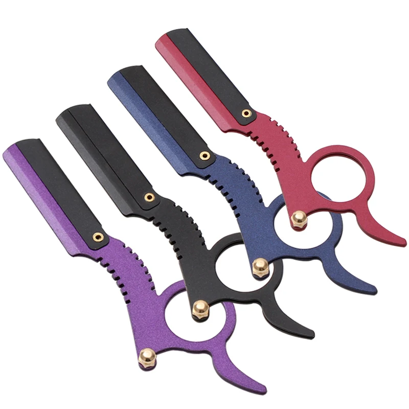 YINTAL высококачественный мужской нож для бритья бороды нержавеющая сталь прямые