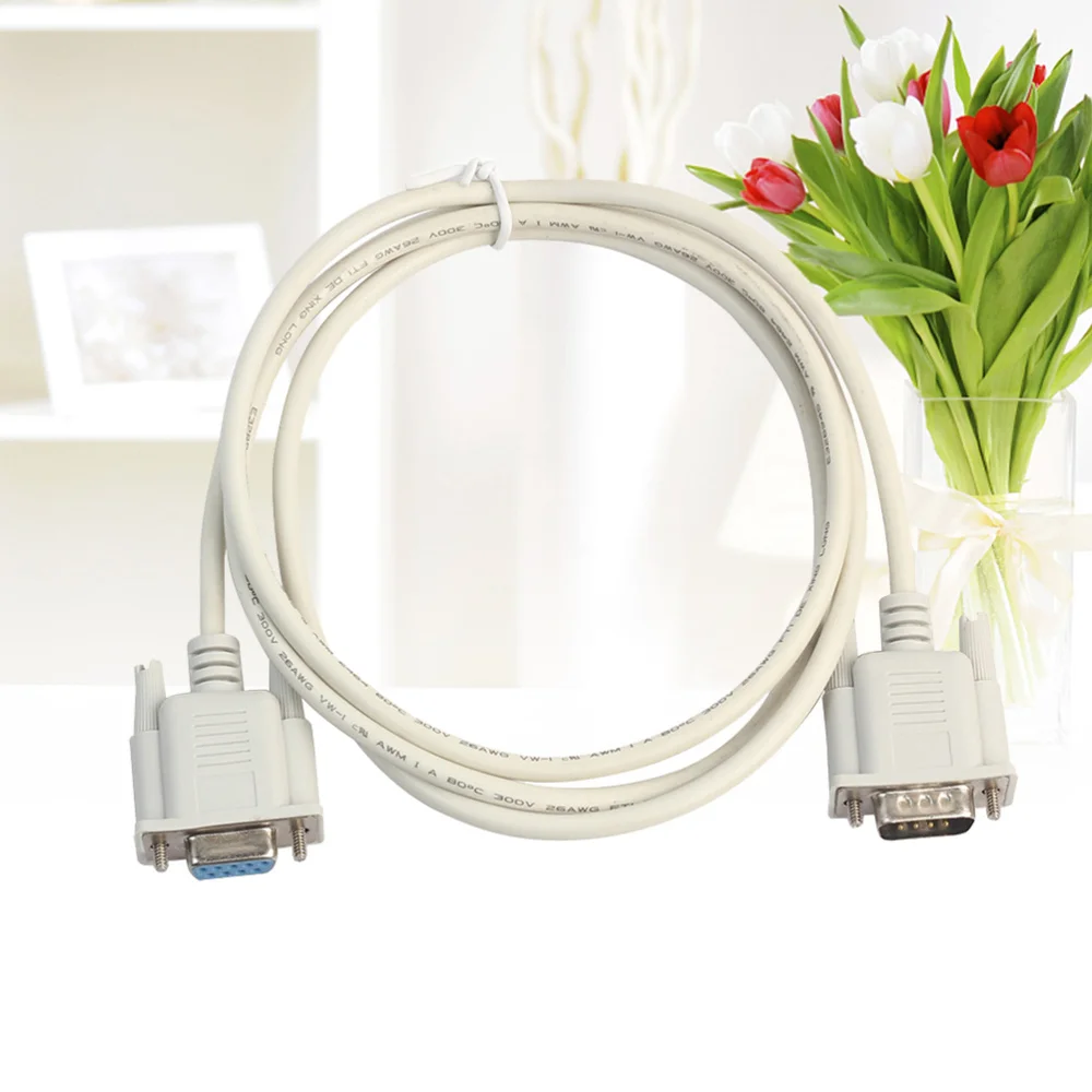 

1.5 Meters Straight DB9 RS232 Cable Male to Female Extension Cable