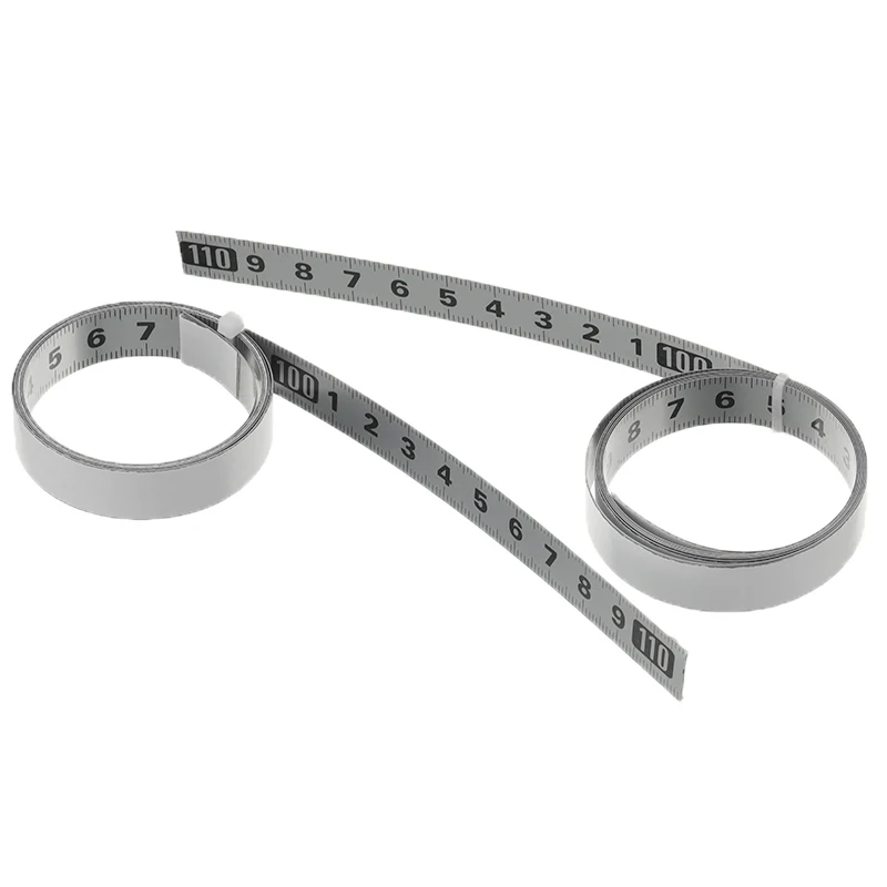 Самоклеящаяся рулетка из нержавеющей стали измерительная линейка дюймовые и
