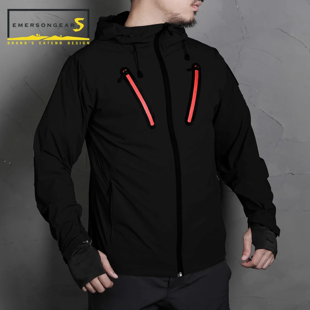 Emersongear, куртка, ветровка Hattori, стильная, быстросохнущая, водонепроницаемая, для горного туризма, бега, верховой езды, куртка
